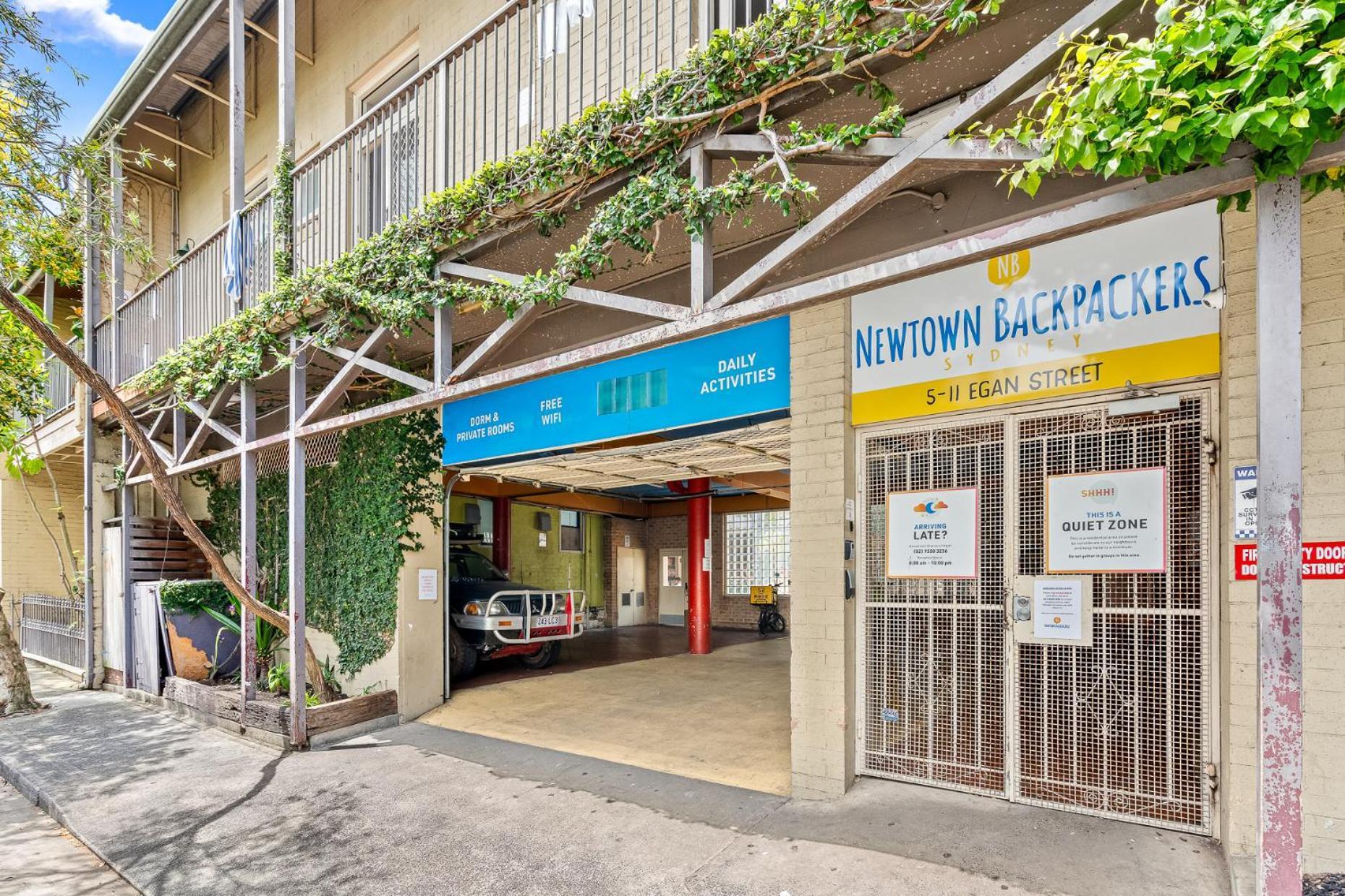 Newtown Backpackers Hostel Sydney Exterior foto